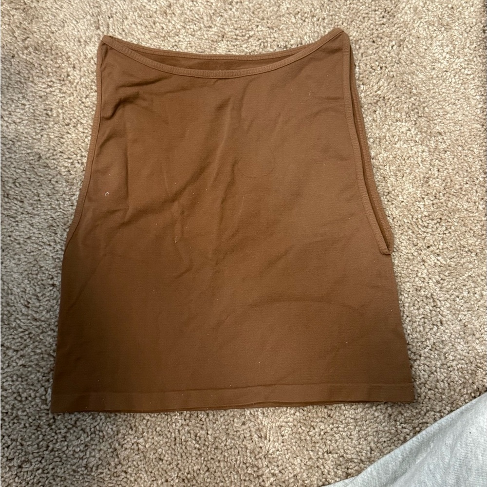 free people high neck tank top